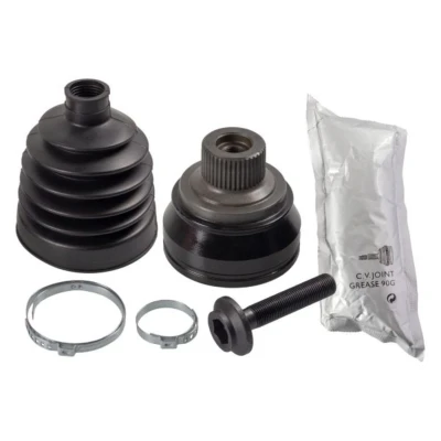 Abbildung von FEBI BILSTEIN 173506 Gelenksatz radseitig, Vorderachse links, rechts mit Fett Schellen AUDI: A4 B8 Avant, A6 C7 Q5 kfzteile,