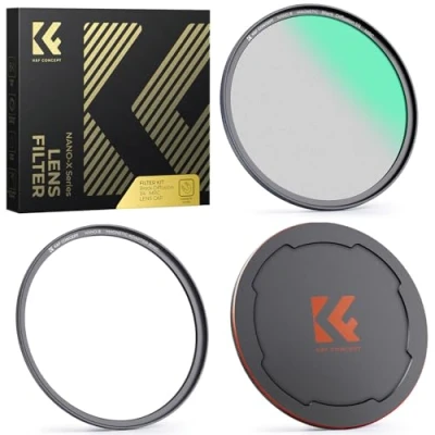 Abbildung von K&amp;F Concept Nano X Serie Magnetischer Black Mist 1/4 Promist Filter Effektfilter 58mm