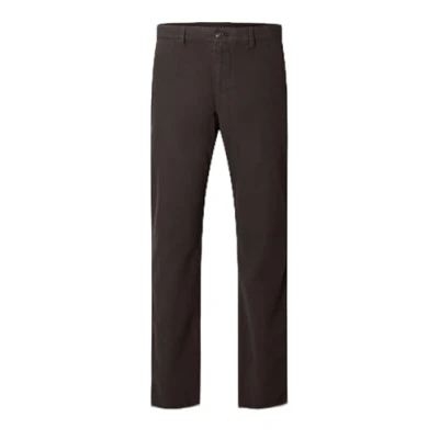 Abbildung von Selected Homme SLH SLIM Structure DYED PANT Stoffhose, Herren, Größe: 34x32, Chocolate torte