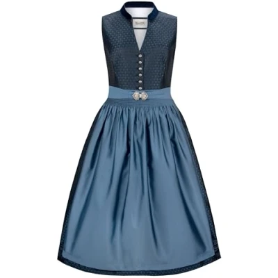 Abbildung von Stockerpoint Lucille Dirndl, Damen, Größe: 32, Blau