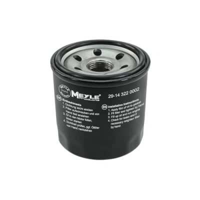 Abbildung von MEYLE 29 14 322 0002 Ölfilter M18x1,5 ORIGINAL Quality mit einem Rücklaufsperrventil Anschraubfilter CHEVROLET: Aveo Schrägheck