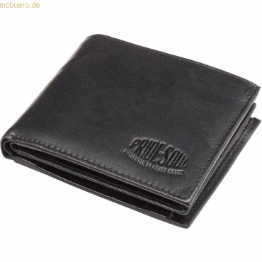 Abbildung von Pride &amp; Soul Geldbörse Viva 11x9,5x2cm Leder schwarz