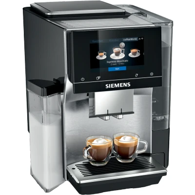 Abbildung von SIEMENS Kaffeevollautomat &quot;EQ700 classic TP717D03, Cold Brew, intuitives 5&quot; TFT Display, App&quot;, aromaSelect, 30 Favoriten, autom. Dampfreinigung, edelstahl