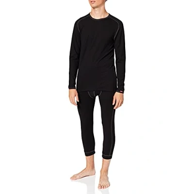 Abbildung von Löffler Herren Set 3/4 Hose Transtex Warm, schwarz, 56