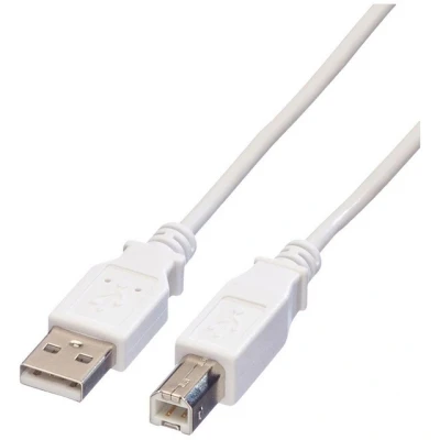 Abbildung von VALUE USB 2.0 Kabel Kabel, Typ A Männlich (Stecker), B (Stecker) (450.0 cm),