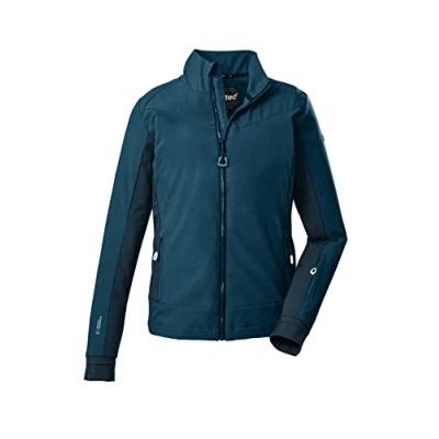 Abbildung von killtec Damen Softshelljacke mit Stehkragen KOW 102 WMN SFTSHLL JCKT, dunkel türkis, 48, 38592 000