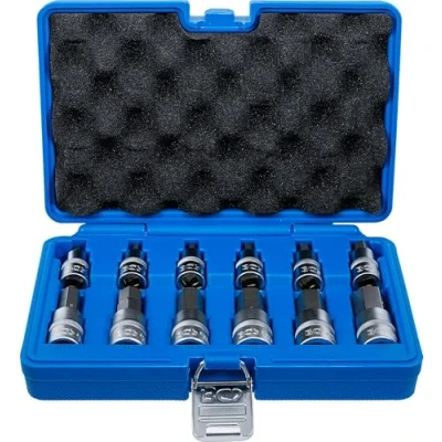 Abbildung von BGS Steckschlüssel Bit Einsatz Satz, 1/2&quot;, Innensechskant, 12 teilig, 5 22 mm
