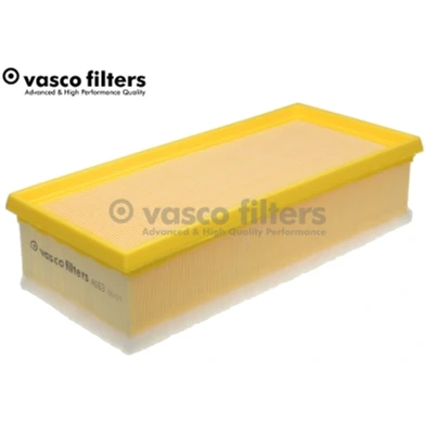 Abbildung von DAVID VASCO A163 Luftfilter 85 148 347 rechteckig Filtereinsatz mit Vorfilter PEUGEOT: 807 MPV, Expert II Kastenwagen, Tepee, CITROËN: C8