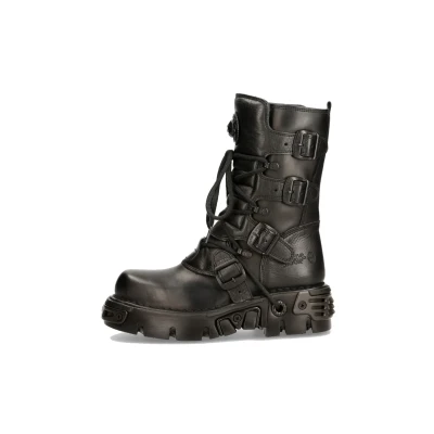 Abbildung von New Rock Plateaustiefel, Größe: 36, Schwarz Schuhe