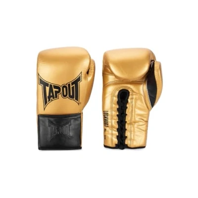 Abbildung von Tapout Boxhandschuhe aus Leder (1 Paar) LOCKHART, Gold/Black, 08 oz R, 960011