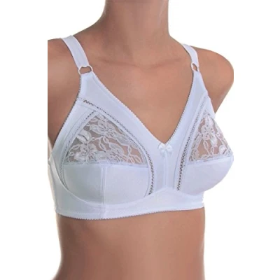 Abbildung von Sassa Damen Soft Funktion BH, Weiß (Weiß 00100), (Herstellergröße:85C)