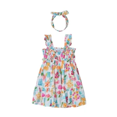 Abbildung von Mayoral Sommerkleid mit Haarband