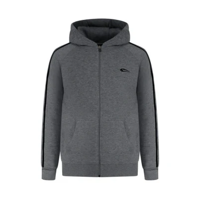Abbildung von Smilodox Hoodie Sweatjacke, Herren, Größe: XXL, Anthrazit melange