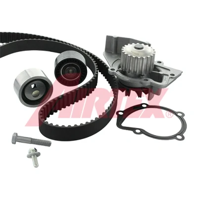 Abbildung von AIRTEX WPK 1580R05 Wasserpumpe + Zahnriemensatz PEUGEOT: 206 Schrägheck, 307 SW, CITROËN: C5 I Kombi, Berlingo / First