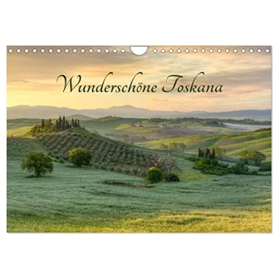 Abbildung von Wunderschöne Toskana (Wandkalender 2025 DIN A4 quer), CALVENDO Monatskalender
