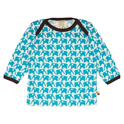 Abbildung von loud + proud Langarmshirt für Kinder, Größe: 74/80, Aqua
