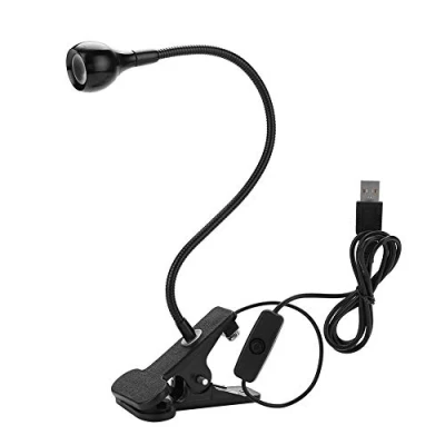Abbildung von Tosuny UV Kleber Aushärtelampe, USB 3W Lampe, LED Lila Licht, mit Clip, Schwanenhals, Schalter, für die Reparatur von Telefonplatinen