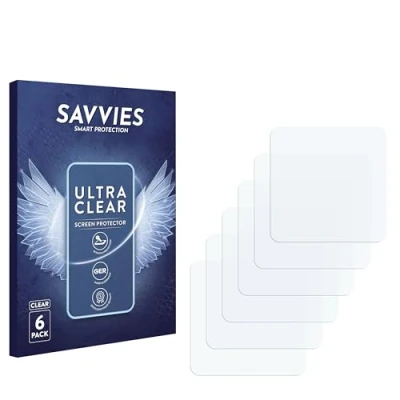 Abbildung von Savvies 6 Stück Schutzfolie für Dockcase Pocket M.2 Displayschutz Folie Ultra Transparent
