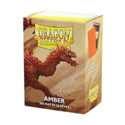 Abbildung von Arcane Tinmen ApS Dragon Shield: Matte Amber (100)