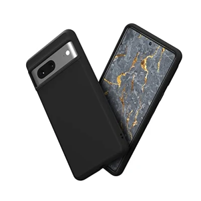 Abbildung von RhinoShield Case kompatibel mit [Pixel 7] SolidSuit Stoßdämpfende &amp; schlanke Schutzhülle Premium Finish 3.5 Meter Fallschutz Klassik Schwarz