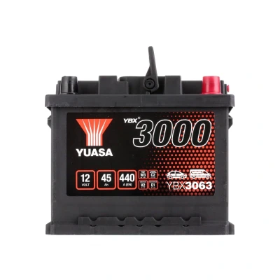 Abbildung von YBX3063 Yuasa SMF Autobatterie 12V 45Ah