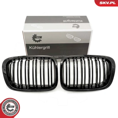 Abbildung von ESEN SKV 66SKV066 Kühlergrill glänzend, schwarz BMW: 3 Limousine, Touring, Compact