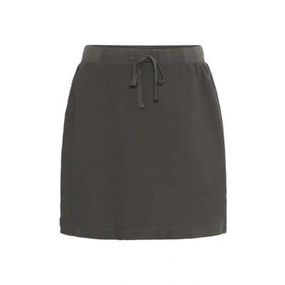 Abbildung von Kaffe Curve Alinienrock, Damen, Größe: 48, Black oyster