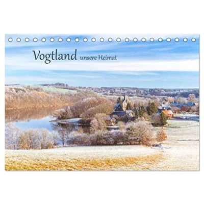 Abbildung von Vogtland unsere Heimat (Tischkalender 2025 DIN A5 quer), CALVENDO Monatskalender