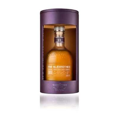 Abbildung von The Glenrothes 18 Jahre Speyside Single Malt Scotch Whisky, mit Geschenkverpackung, fruchtiges Aroma süßem Finish, 43% Vol, 1 x 0,7l