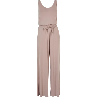 Abbildung von Urban Classics Ladies LONG Sleevless Modal Jumpsuit Jumpsuit, Damen, Größe: XL, Duskrose