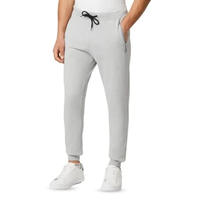 Abbildung von FM London, Slim Fit, Jogginghose für Herren, mit Reißverschlusstaschen, ideal Alltag und Sport, bequem, weich.