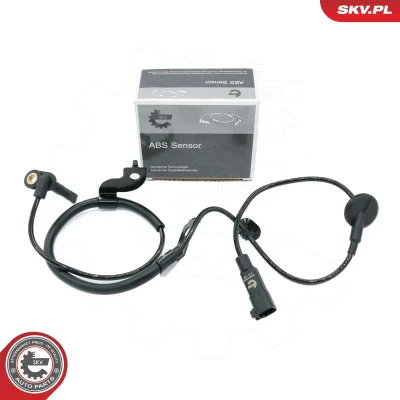 Abbildung von ESEN SKV 06SKV489 ABS Sensor Vorderachse links 2 polig 960mm 1005mm 12V schwarz MITSUBISHI: Outlander SUV, PAJERO 4, ASX SUV