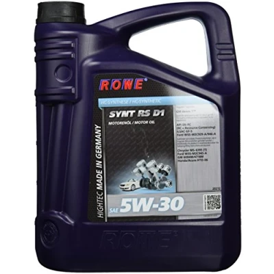 Abbildung von ROWE 5 Liter HIGHTEC SYNT RS D1 SAE 5W 30 Motorenöl PKW Hochleistungs Motoröl