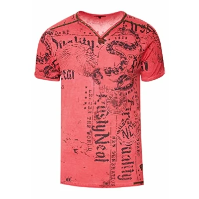 Abbildung von Rusty Neal Tshirt print, Größe: Medium, Rot