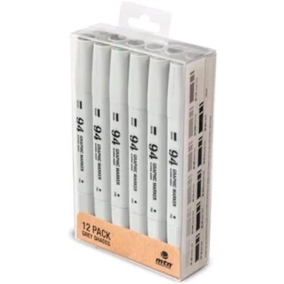 Abbildung von Montana Colors MTN 94 Graphic Marker Pack 12 Grau