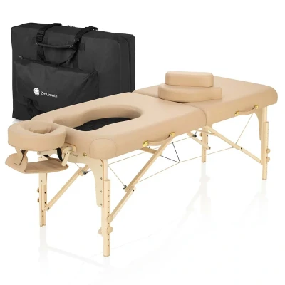 Abbildung von ZenGrowth Schwangerschafts Massageliege Ipanema Beige 71cm