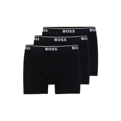 Abbildung von BOSS Power 3 PACK Boxerbriefs, Herren, Größe: XS, Black