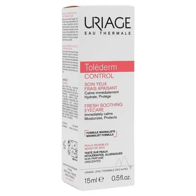 Abbildung von Uriage Creme Toléderm Control Soin Yeux Frais Apaisant