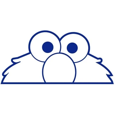 Abbildung von Decus ELMO XL 1278 (blau) // Sticker OEM JDM Style Aufkleber