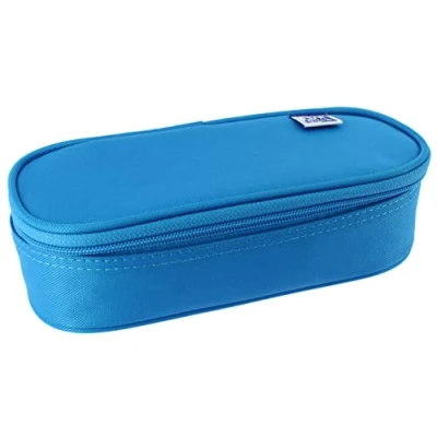 Abbildung von Oxford, Kangoo Kids Federmäppchen, elastischer Gummi, Blau/Türkis 400162025