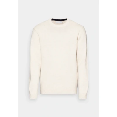 Abbildung von Casual Friday KARL CREW NECK Bounty Strickpullover, Herren, Größe: Medium, Light sand melange