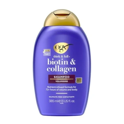 Abbildung von OGX Biotin &amp; Collagen Shampoo 385ml