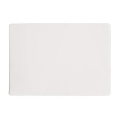 Abbildung von ASA Selection Platzdeckchen Leder Optik Fein Weiß 46 x 33 cm