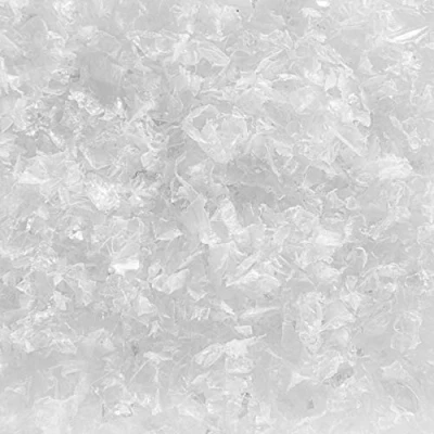 Abbildung von DEKOSCHNEE GROB. 1 Liter. Kunststoff Schneeflocken Deko Schnee Kunstschnee. Weiss