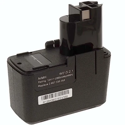 Abbildung von Akku für Bosch Typ 2607335108 NiMH, 12V, NiMH