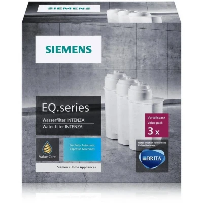 Abbildung von Siemens Reinigungskartusche TZ70033, Zubehör für alle Kaffeevollautomaten der EQ Reihe: EQ.300, EQ.500, EQ.6, EQ.700, EQ.9 Plus und Einbauvollautomaten