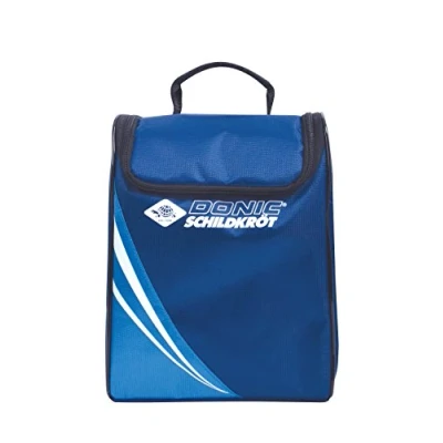 Abbildung von Schildkrüt 818527 Unisex Hülle Tischtennisschlüger Tischtennisschl ger Tasche, Blau Silber, Einheitsgröße EU