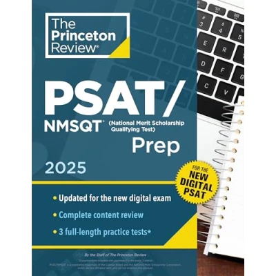Abbildung von Princeton Review PSAT/NMSQT Prep, 2025: 3 Practice Tests + Online Tools for the Digital PSAT (2025) (College Test Preparation)