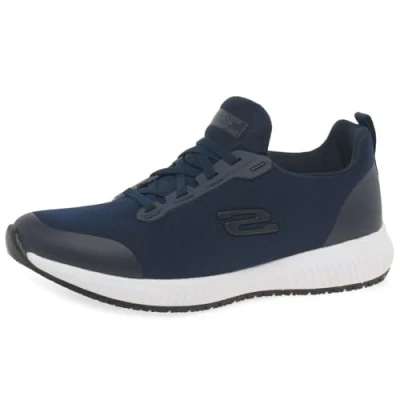 Abbildung von Skechers SQUAD SR Berufsschuh Schnürschuh für Gastronomie,Pflege mit gepolstertem Schaftrand