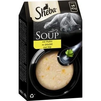 Abbildung von Nassfutter Huhn für ausgewachsene Katzen 4x40g Multipack Sheba